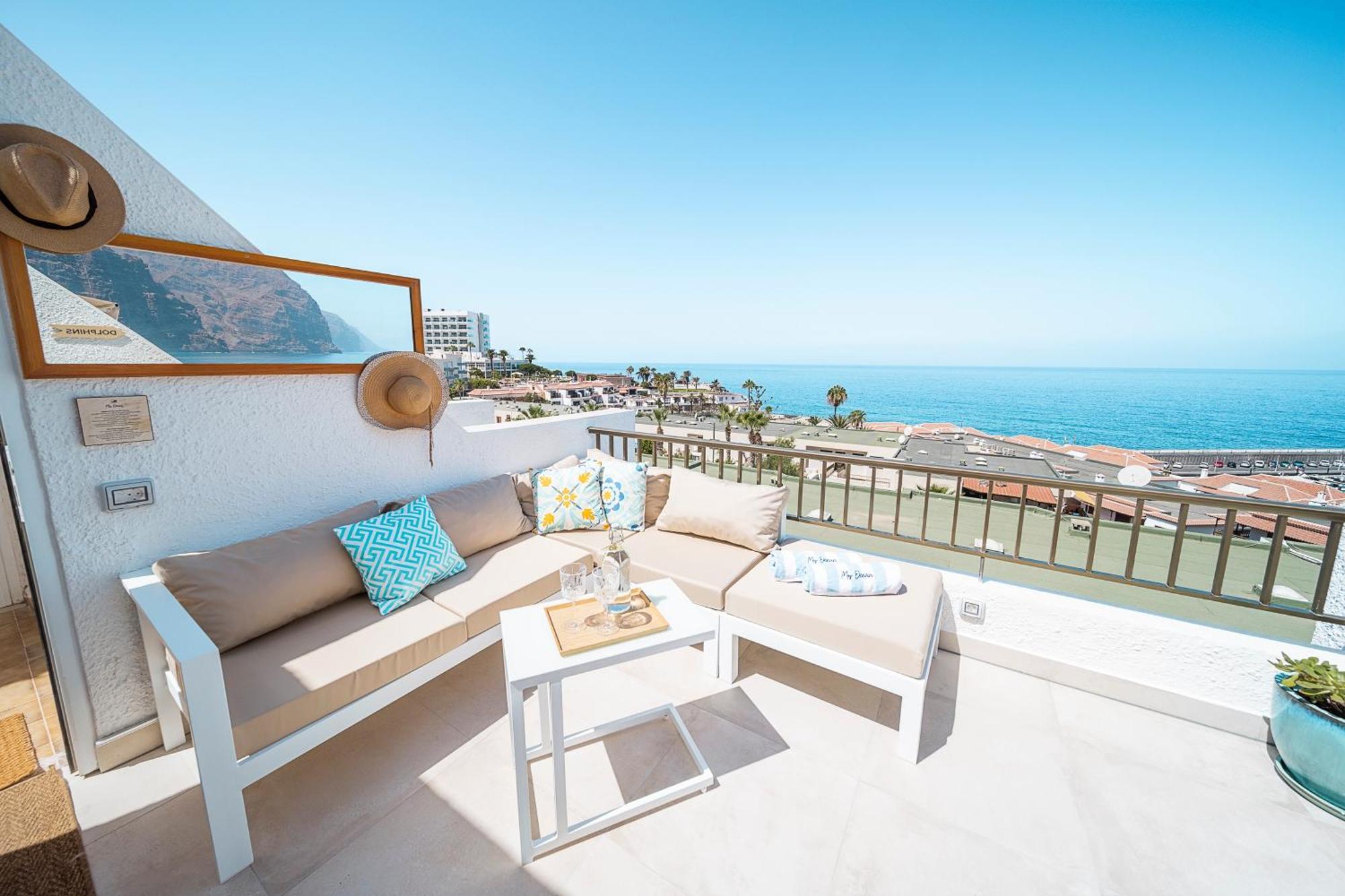 Ferienwohnung My Ocean - Cliff & Ocean View Acantilado de los Gigantes Exterior foto
